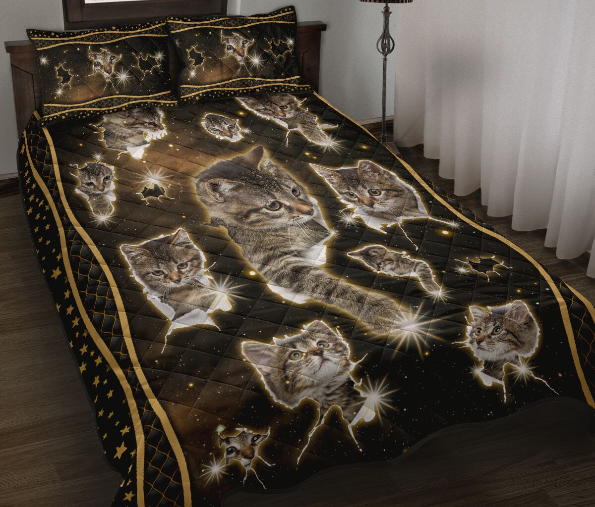 Quilt Bed Set - Cat 61 - Love Quilt Bedding Set