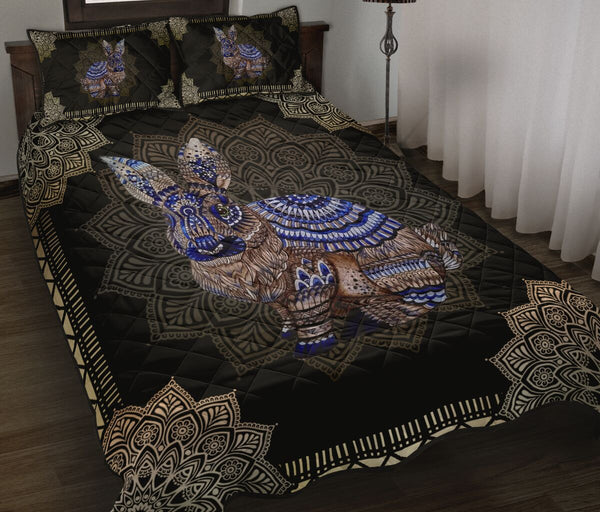 Rabbit Quilt Bed Set 81 - Love Quilt Bedding Set