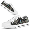 Hummingbird Flower Art Low Top  Shoes