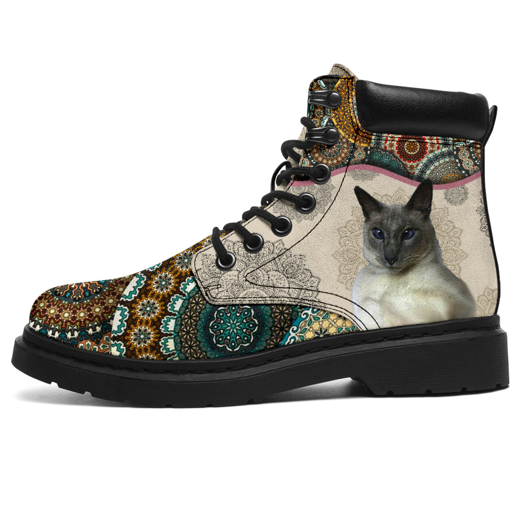 Cat - Vintage Mandala Asboot Sky Kd - Love All Season Boots