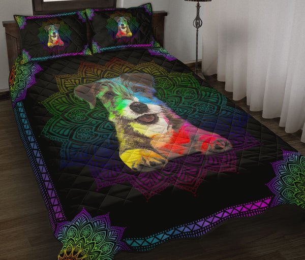 Quilt Bed Set - Jack Russell 95 - Love Quilt Bedding Set