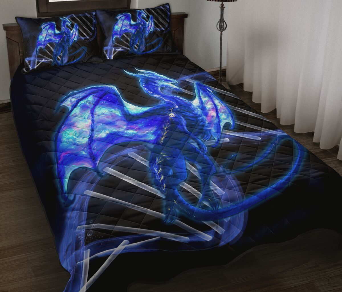 Dragon Art Dna Quilt Bed Set - Love Quilt Bedding Set