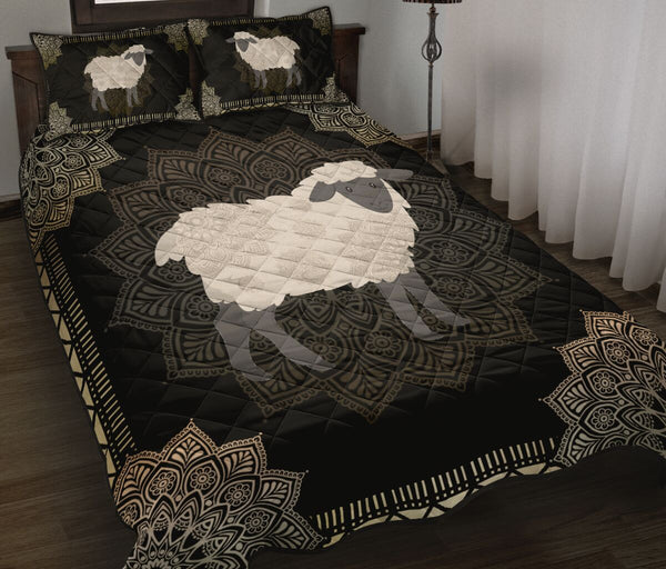 Sheep Quilt Bed Set 1 - Love Quilt Bedding Set