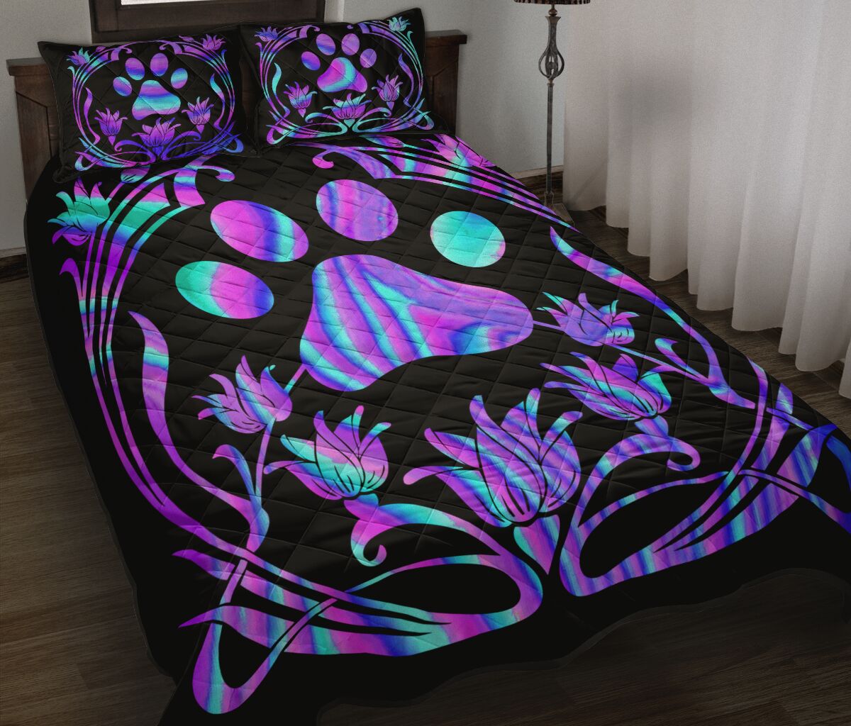 Quilt Bed Set - Paw 99 - Love Quilt Bedding Set