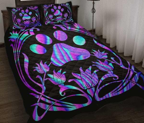 Quilt Bed Set - Paw 99 - Love Quilt Bedding Set