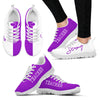 Teacher Strong Purple Shoes Sneakers, Running Shoes, Shoes For Women, Shoes For Men, Custom - Love Sneakers