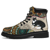 Tuxedo Cat - Vintage Mandala Asboot Kd - Love All Season Boots