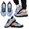 Teacher Abc Blue Shoes Sneakers, Running Shoes, Shoes For Women, Shoes For Men, Custom Shoes- Love Sneakers