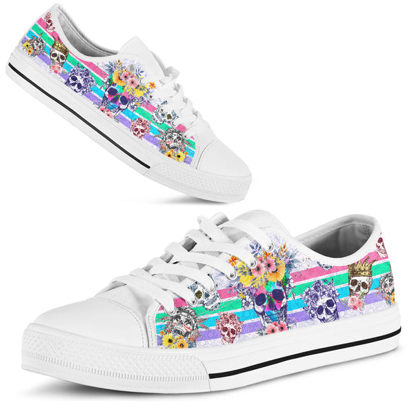 Low Top - Skull Shoe - Love Love Top Shoes