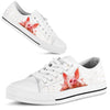 Pig Watercolor Art Low Top  Shoes