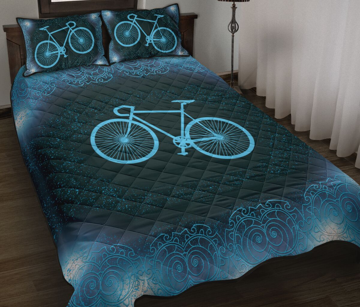 Cycling Light - Bed Set - Love Quilt Bedding Set