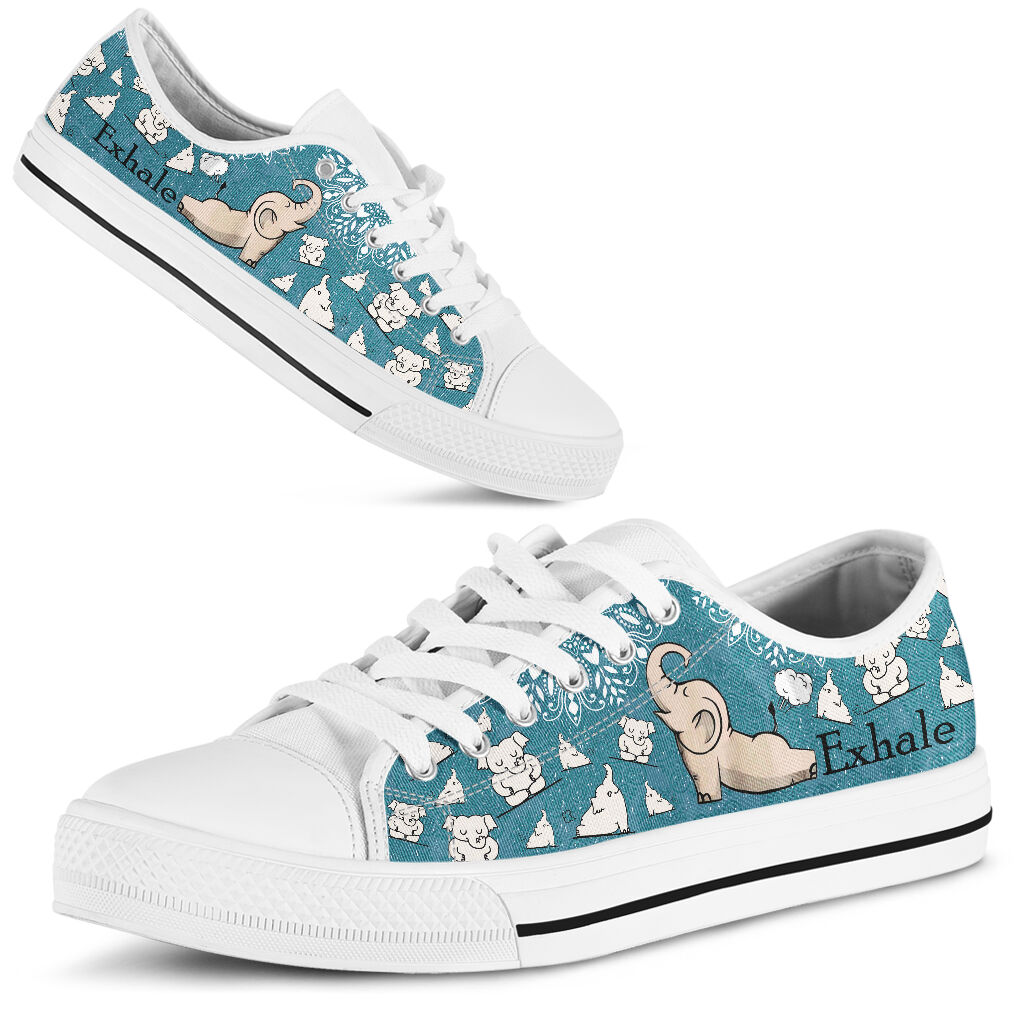 Low Top - Exhale - ElephantShoe - Love Love Top Shoes