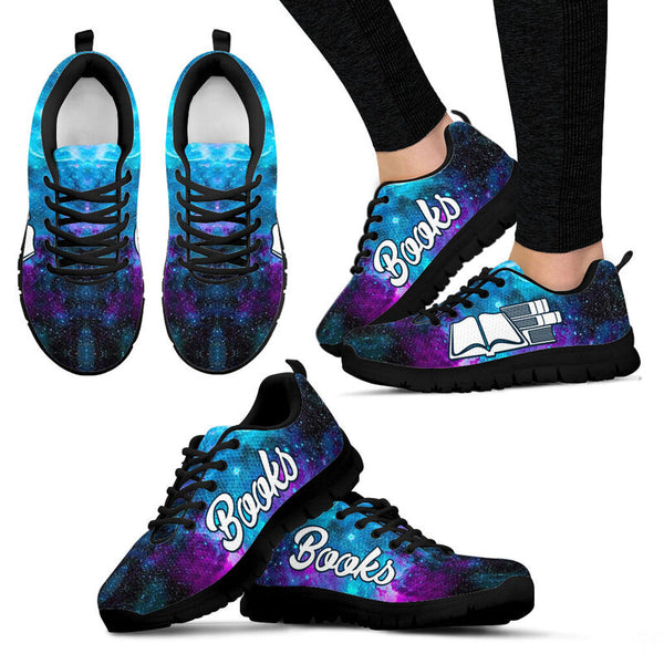 Books Galaxy Shoes Sneakers, Running - Love Sneakers