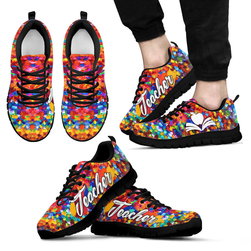 Teacher Paint Art Kd Sneakers, Runni- Love Sneakers