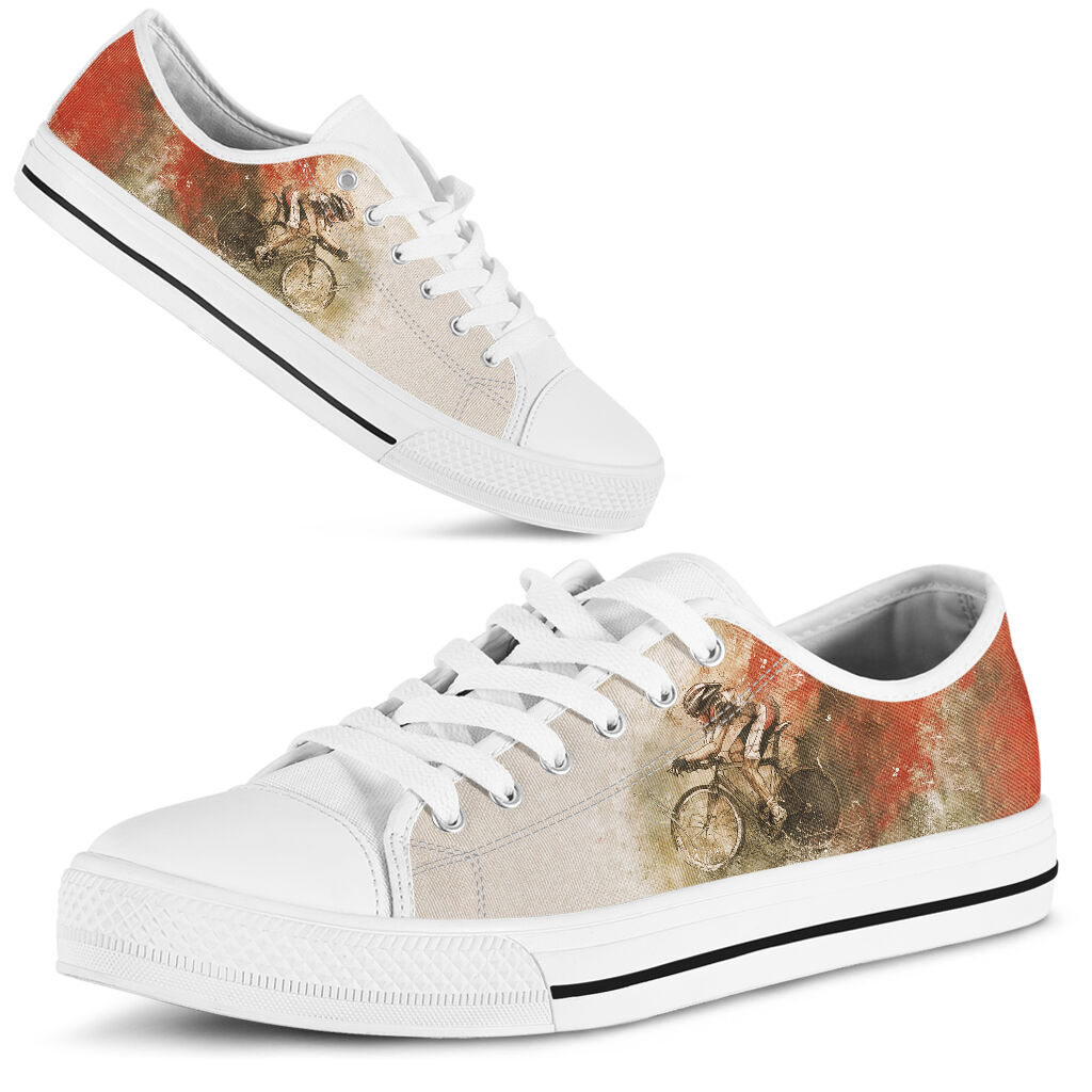 Cycling Vintage - Low Top Shoe - Love Love Top Shoes