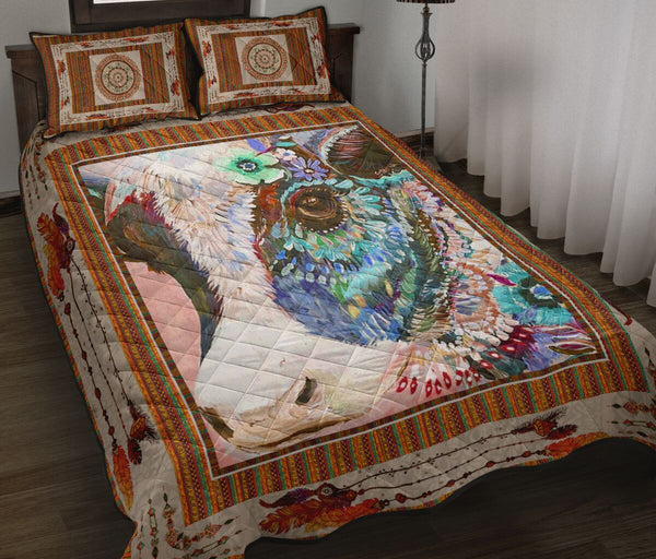 Cow Quilt Bed Set 24 - Love Quilt Bedding Set