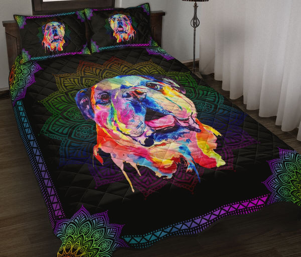Quilt Bed Set - Bulldog 42 - Love Quilt Bedding Set