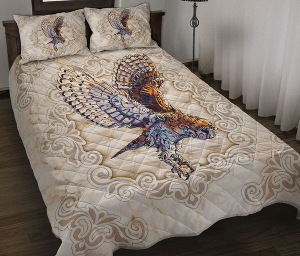 Owl Craving Style Quilt Bed Set - Love Quilt Bedding Set