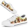 Dachshund Sunflower Floral - Low Top - NndShoe - Love Love Top Shoes