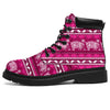 Pig Seamless Pattern Boots - Love All Season Boots