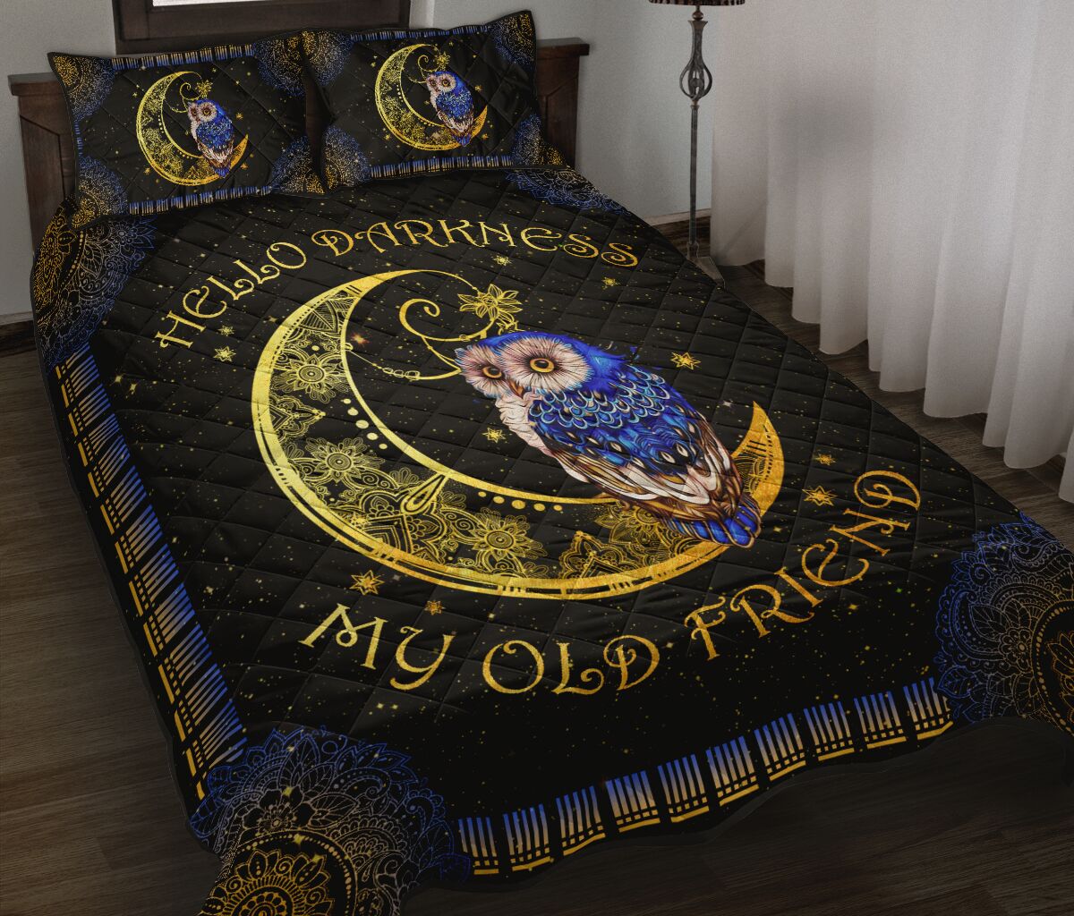 Old Moon Quilt Bed Set - Love Quilt Bedding Set