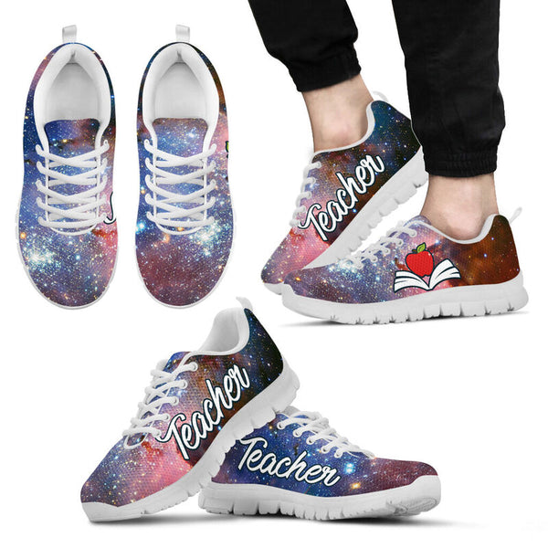 Teacher- Galaxy 3 Sneakers, Running Shoes, Shoes For Women, Shoes For Men, Custom Shoes, L- Love Sneakers