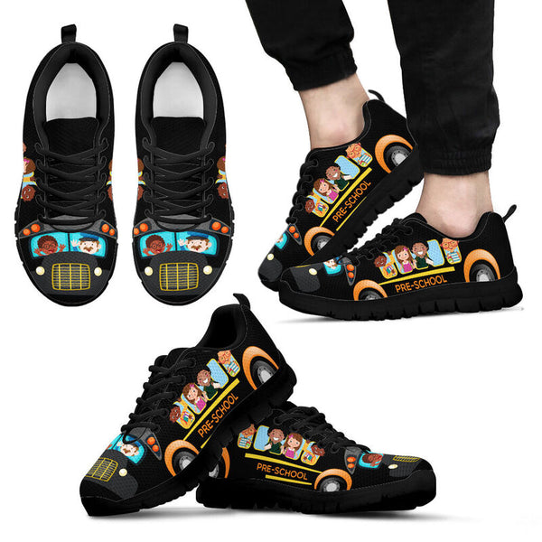 Pre-school Bus- Back Kd Sneakers, Runni- Love Sneakers