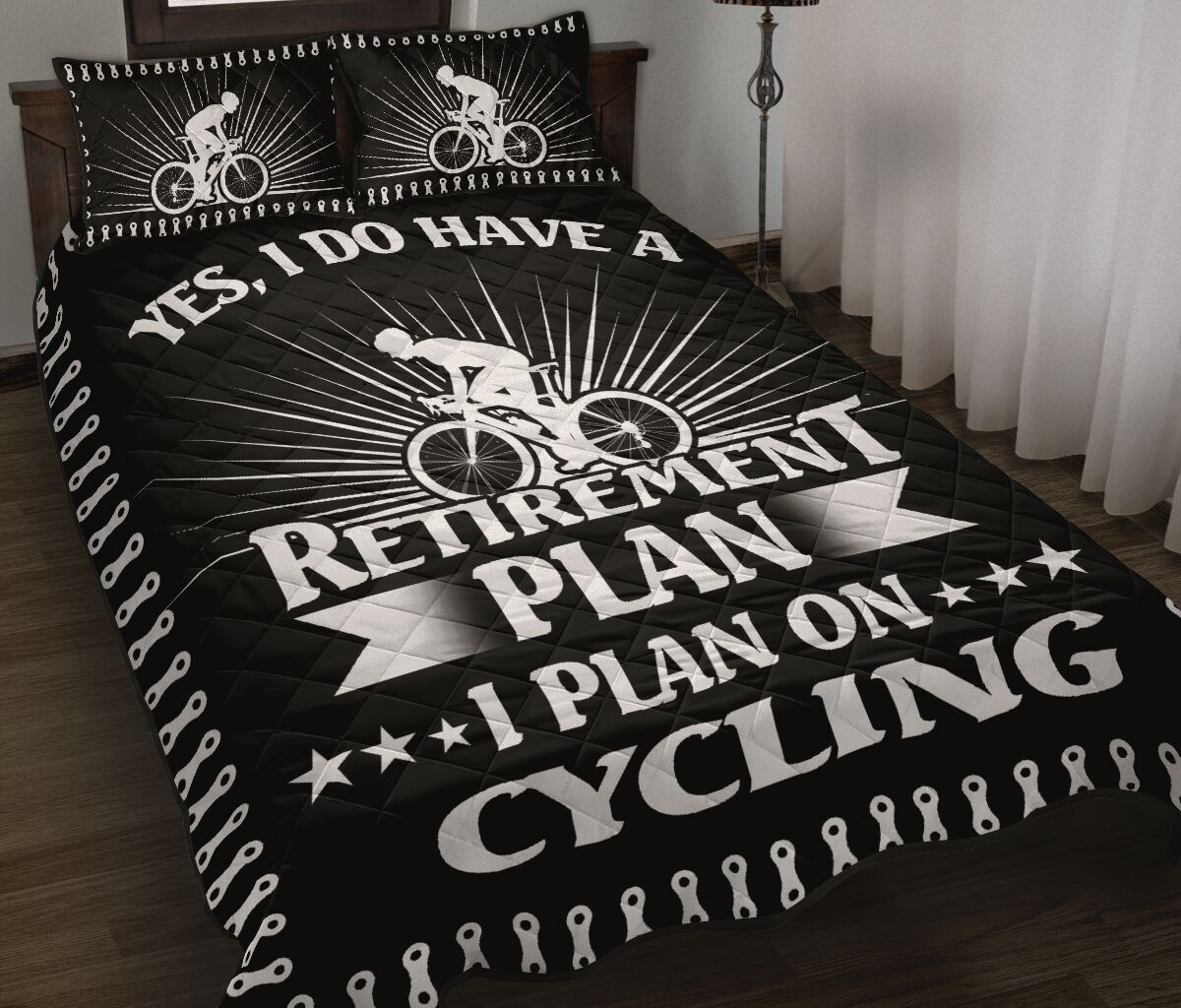 Cycling Plan - Bed Set - Love Quilt Bedding Set
