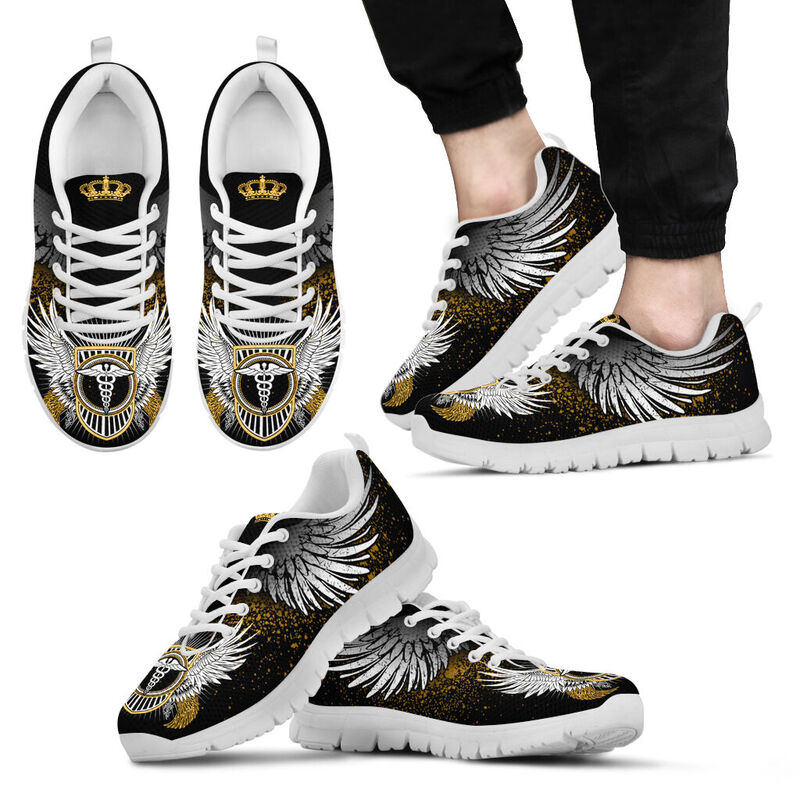 Nurse Wings Cross Sneakers, Running Shoes, Shoes For Women, Shoes For Men, Custom Shoes, L- Love Sneakers