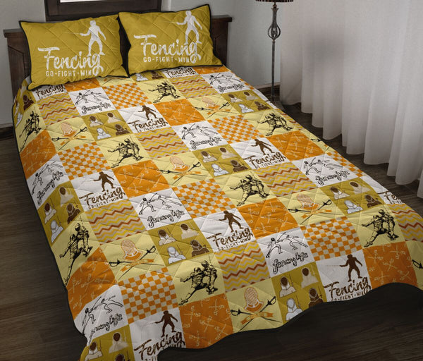 Fencing Life - Bed Set - Love Quilt Bedding Set