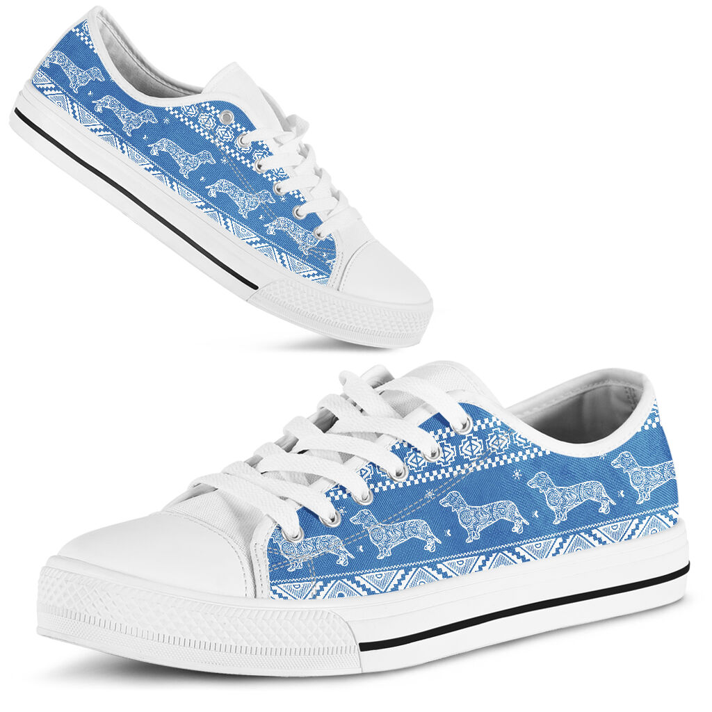 Dachshund Native - Low Top Shoe - Love Love Top Shoes