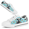 Cow Funny Pattern - Low Top Shoe - Love Love Top Shoes