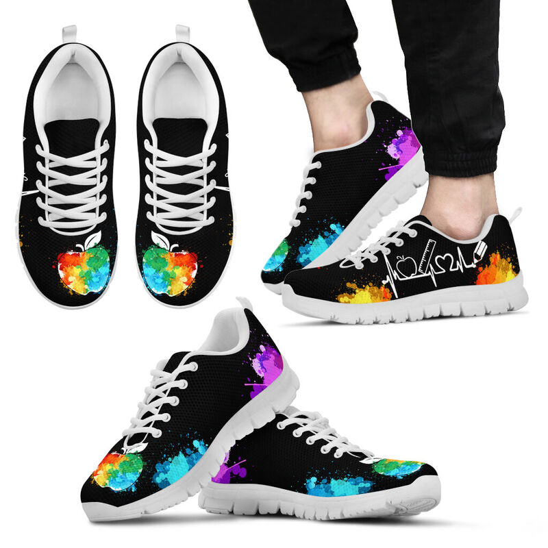Teacher Art Kd Sneakers, Running Shoes, Shoes For Women, Shoes For Men, Custom Shoes, L- Love Sneakers