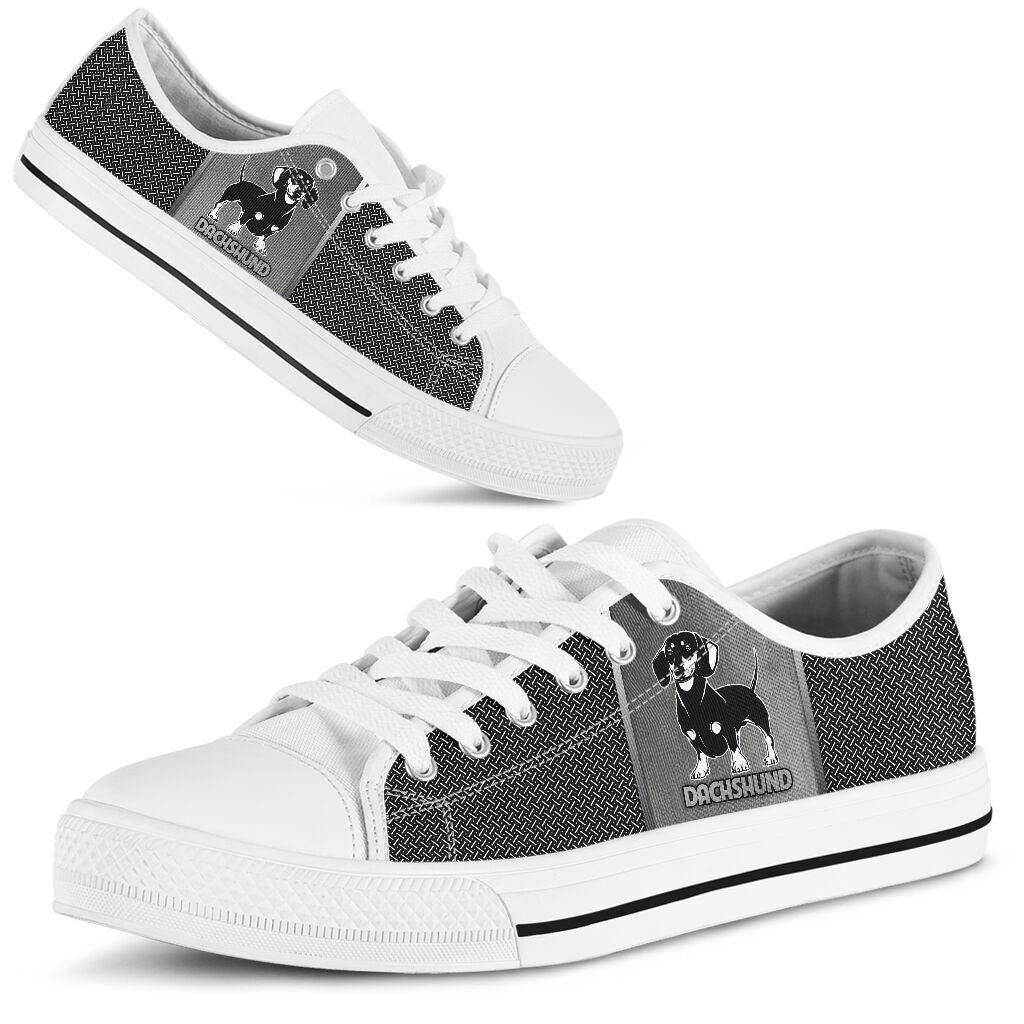 Dachshund Sliver - Low Top Shoe - Love Love Top Shoes