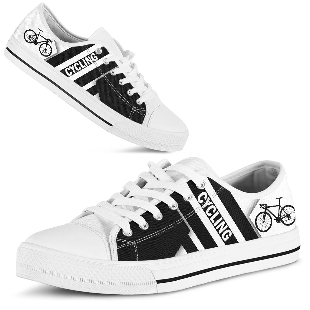 Cycling Black Line - Low TopShoe - Love Love Top Shoes