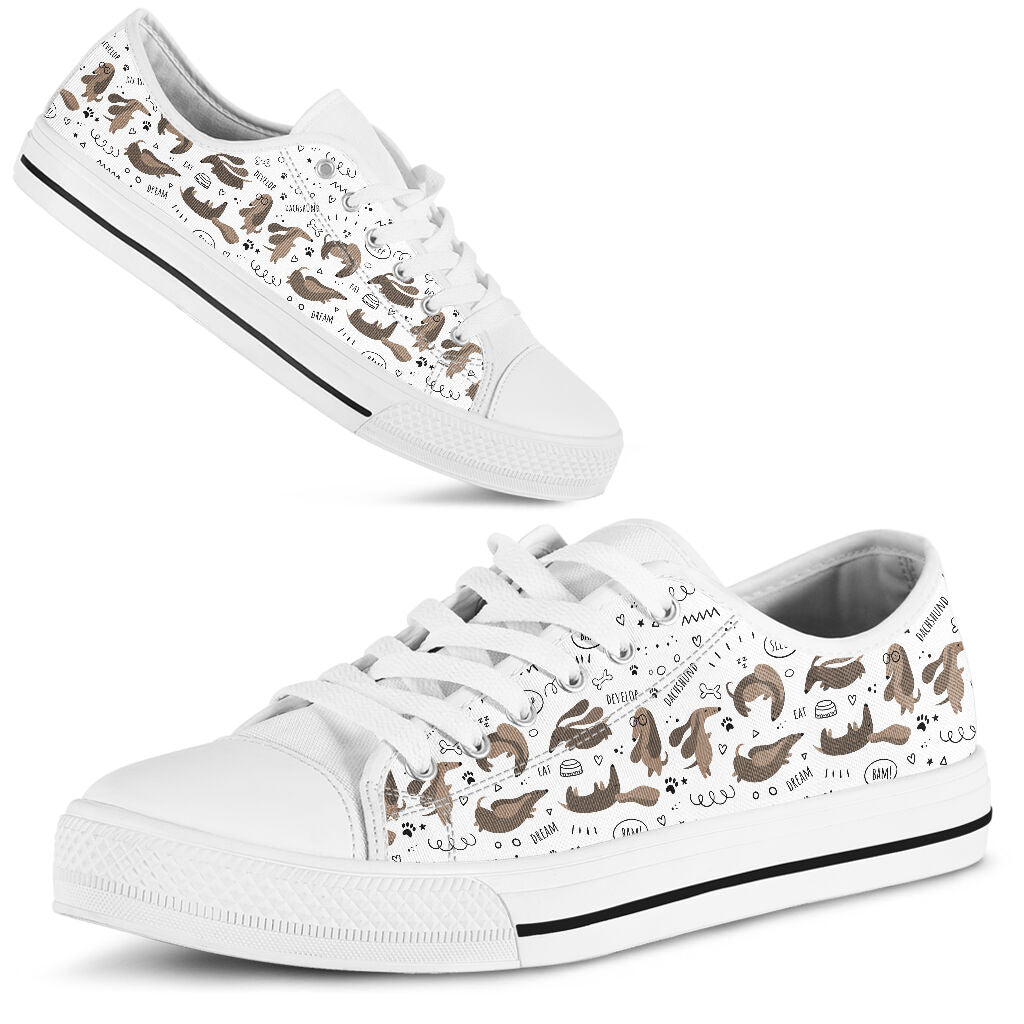 Dachshund Shoe Shoe - Love Love Top Shoes