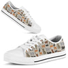 Bengal Cat Pattern Low Top Shoes