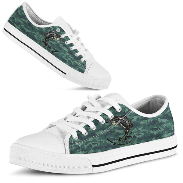 Low Top - Fishing - Cammo StyleShoe - Love Love Top Shoes