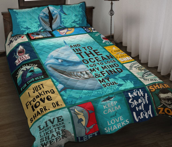Shark My Soul - Bed Set - Love Quilt Bedding Set