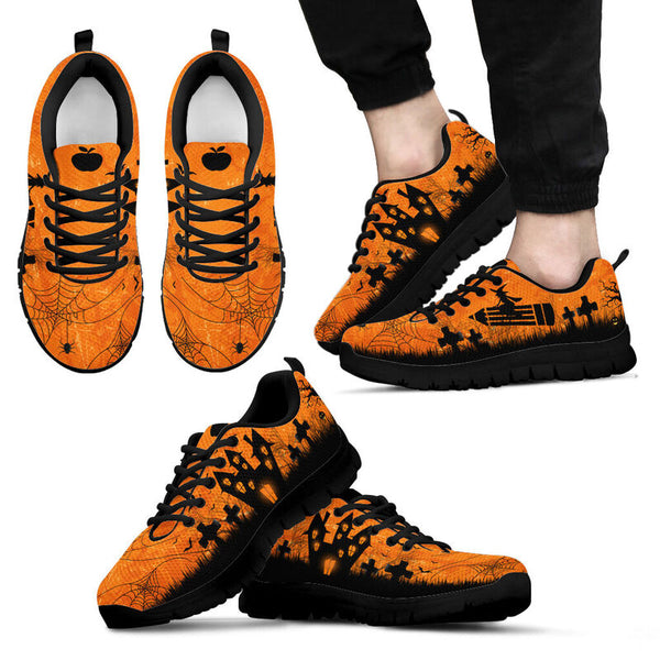 Teacher Halloween Sneakers, Running Shoes, Shoes For Women, Shoes For Men, Custom Shoes, L- Love Sneakers