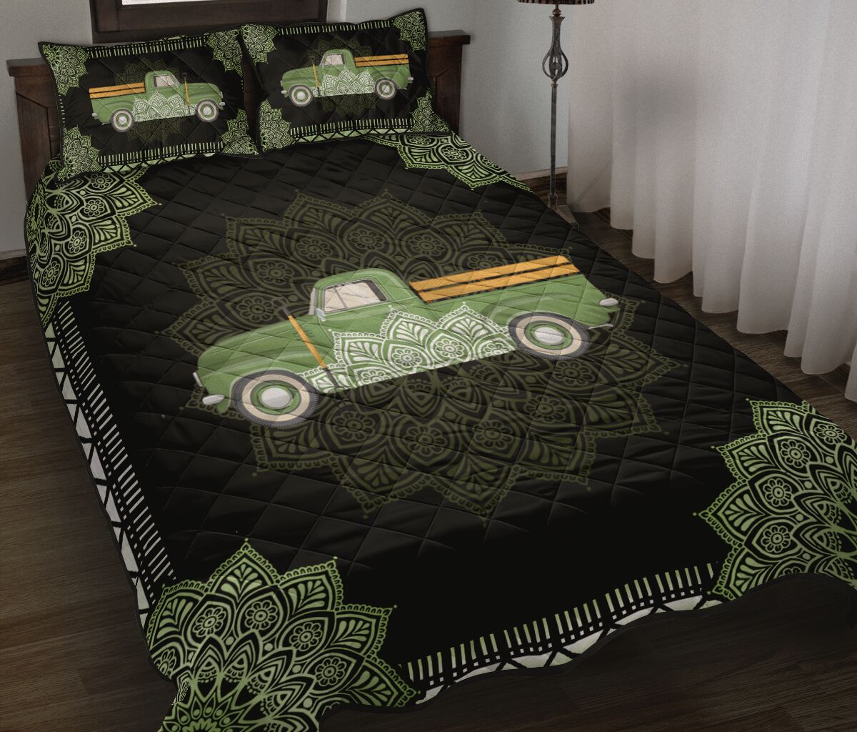 Farm Quilt Bed Set 87 - Love Quilt Bedding Set