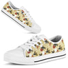 Bee Hives With Flower Low Top Shoes