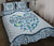 Dolphinaholic Pattern Heart Style Quilt Bed Set - Love Quilt Bedding Set