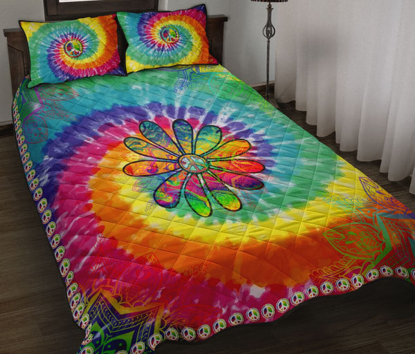 Quilt Bed Set - Hippie 48 - Love Quilt Bedding Set