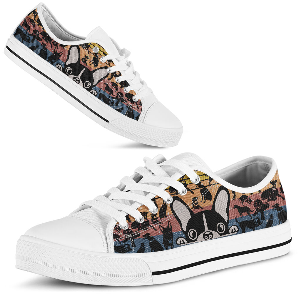 Low Top - Dog - Vintage Shoe - Love Love Top Shoes