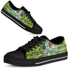 Dragonfly Paint Black Sole Lowtop Shoes