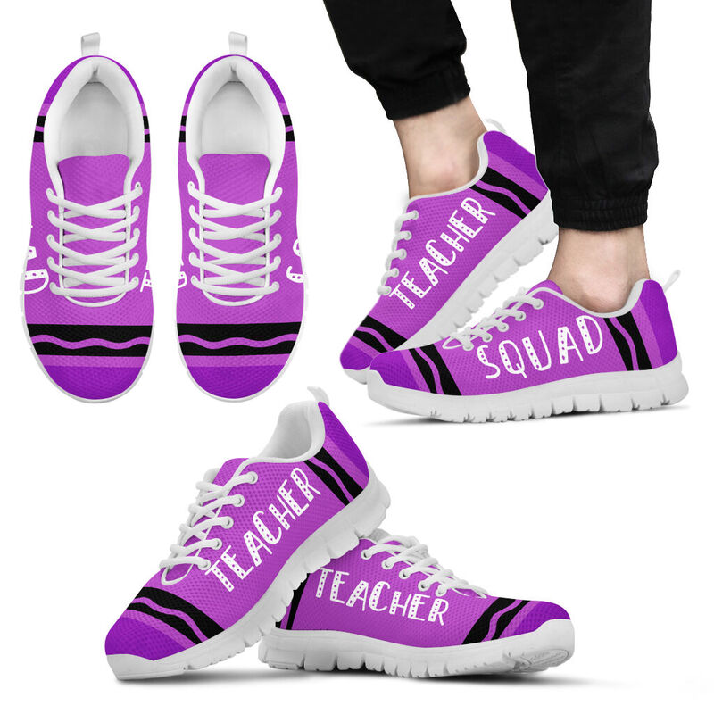 Teacher  Squad Sneakers, Runni- Love Sneakers