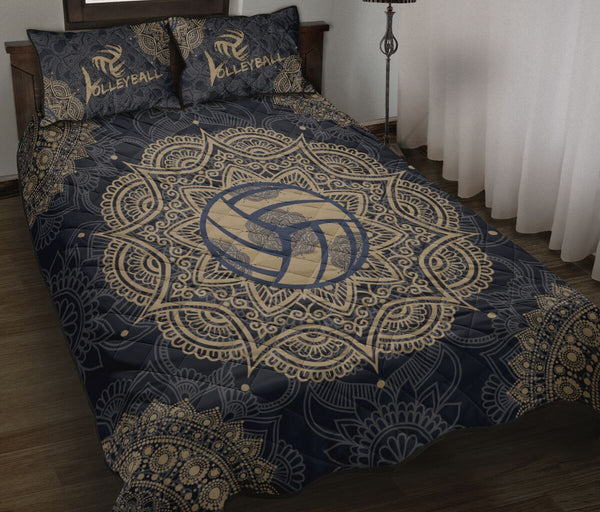 Volleyball Mandala - Bed Set- Love Quilt Bedding Set