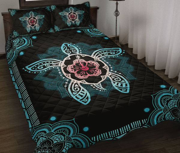 Quilt Bed Set - Turtle 42 - Love Quilt Bedding Set