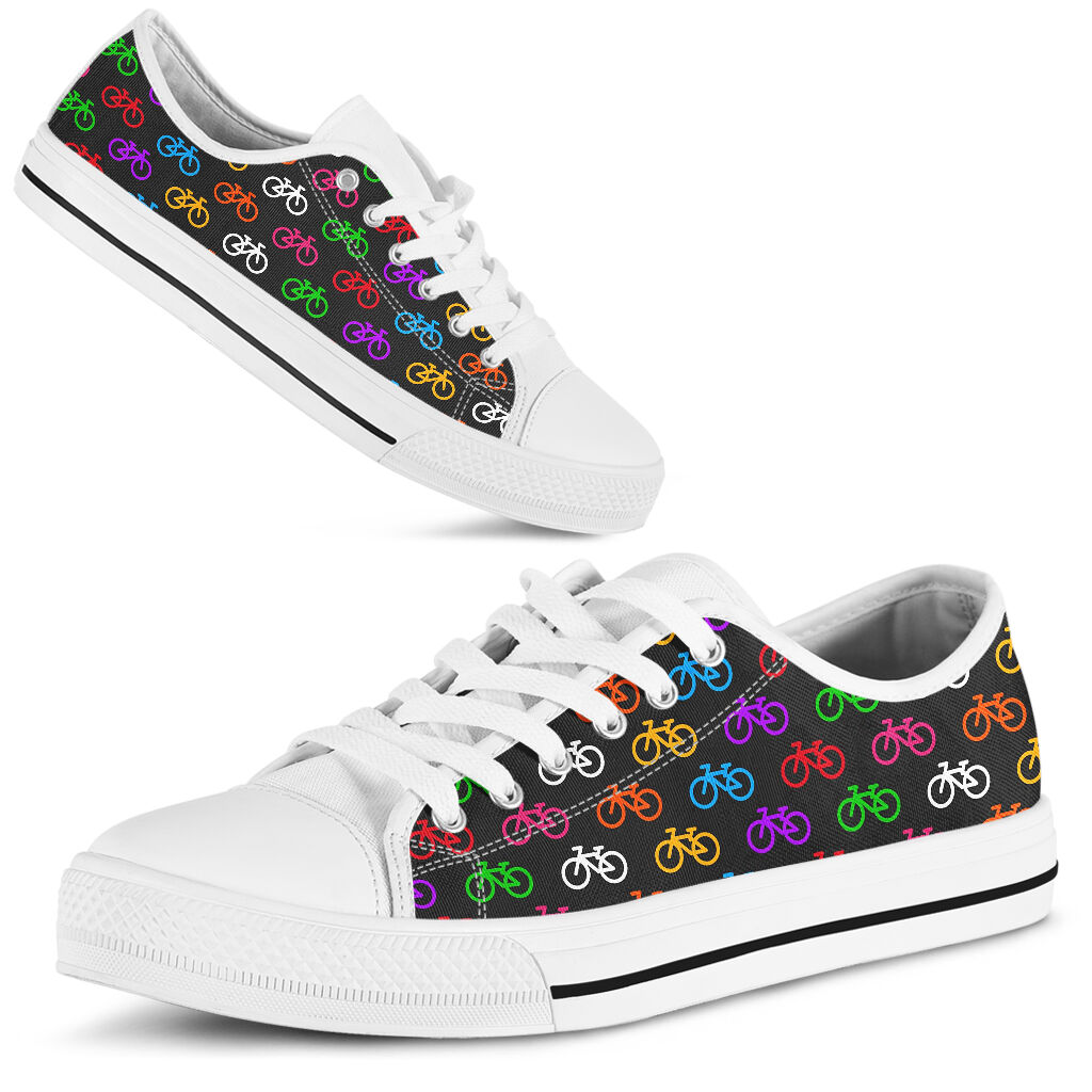 Cycling Colors - Low Top Shoe - Love Love Top Shoes